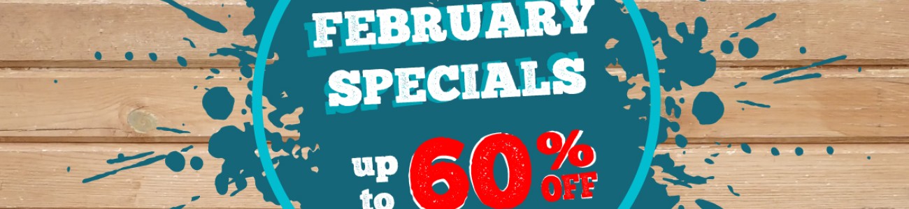 February 2020 Specials