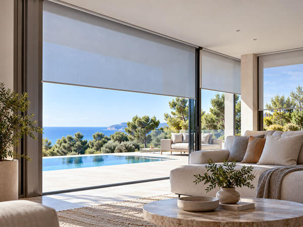 Electric Blinds at Abode Furniture