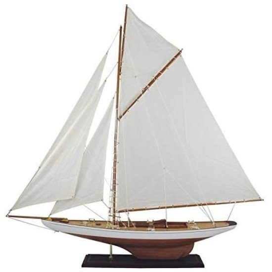 Large Wooden Sailboat