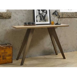 Cadell Aged Oak Console Table