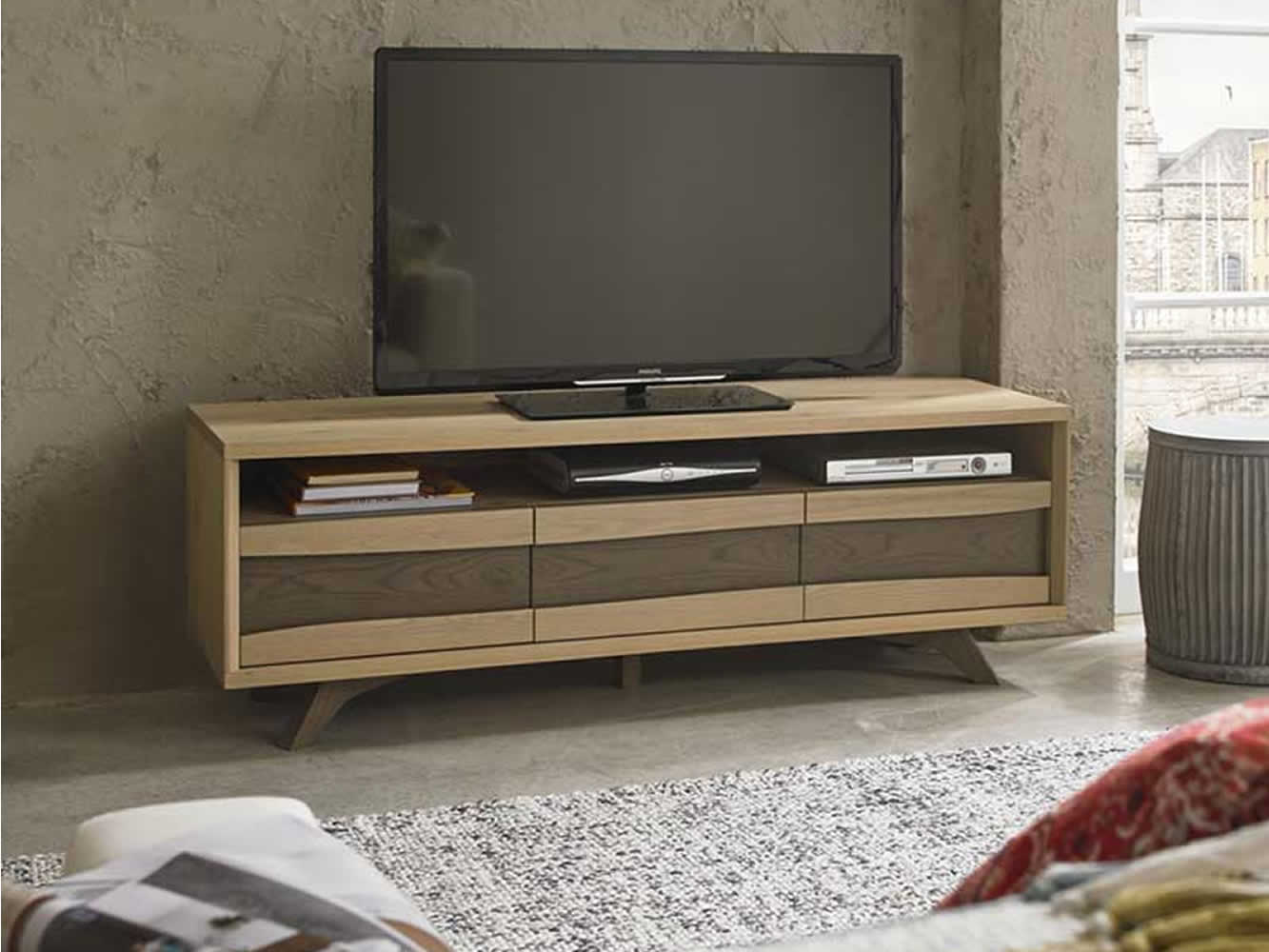 Cadell Aged Oak Entertainment Unit