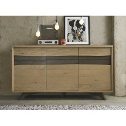 Cadell Aged Oak Wide Sideboard