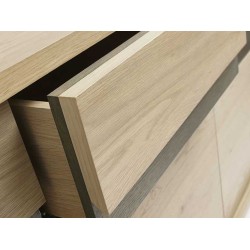 Cadell Aged Oak Wide Sideboard
