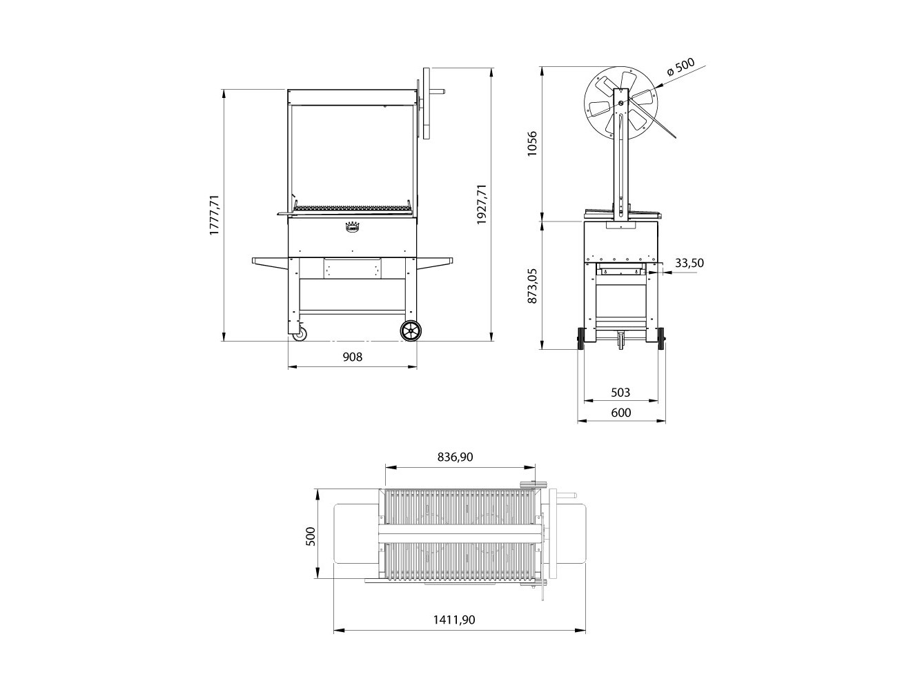 Clementi California Wood Barbecue