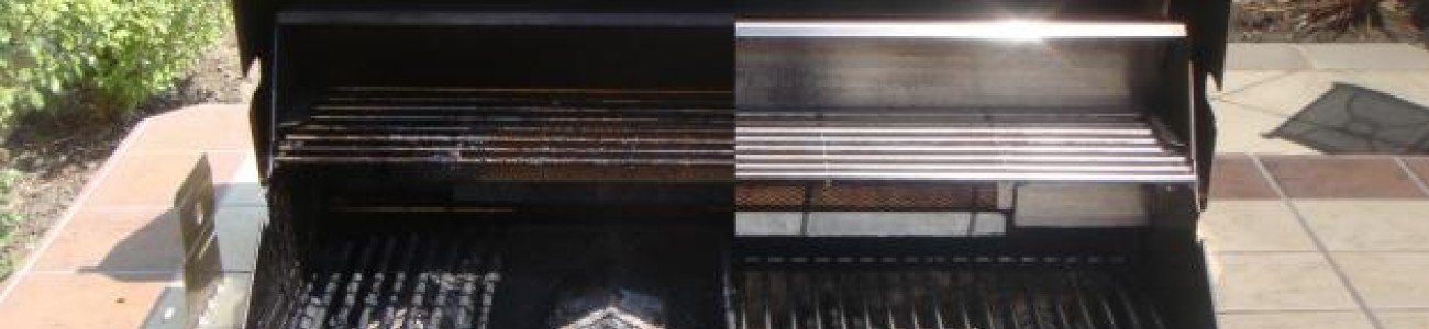 Clean and care gas barbecue