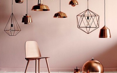 Cobre e Rosa - Tendências decorativas mais fortes para esta estação