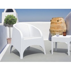 Sillón Estoril y Mesa de Bebidas