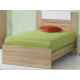 Como Natura Oak/White Single Bedstead