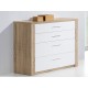 Como Natura Oak/White 4 dr. Chest