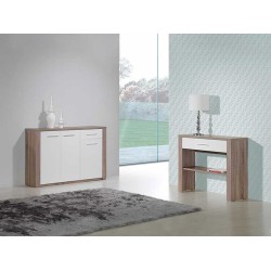 Como Grey Oak/White Hall Unit