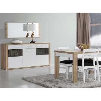 Como Natura Oak/White Sideboard Como Natura Oak/White Sideboard