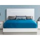 Cama King Venice Gris/Blanco