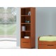 Venice Beech Bookcase with 2 dr.