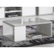 Table Basse Venice Gris/Blanc