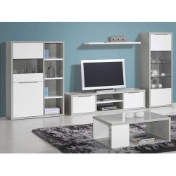 Venice Grey/White Bar Unit