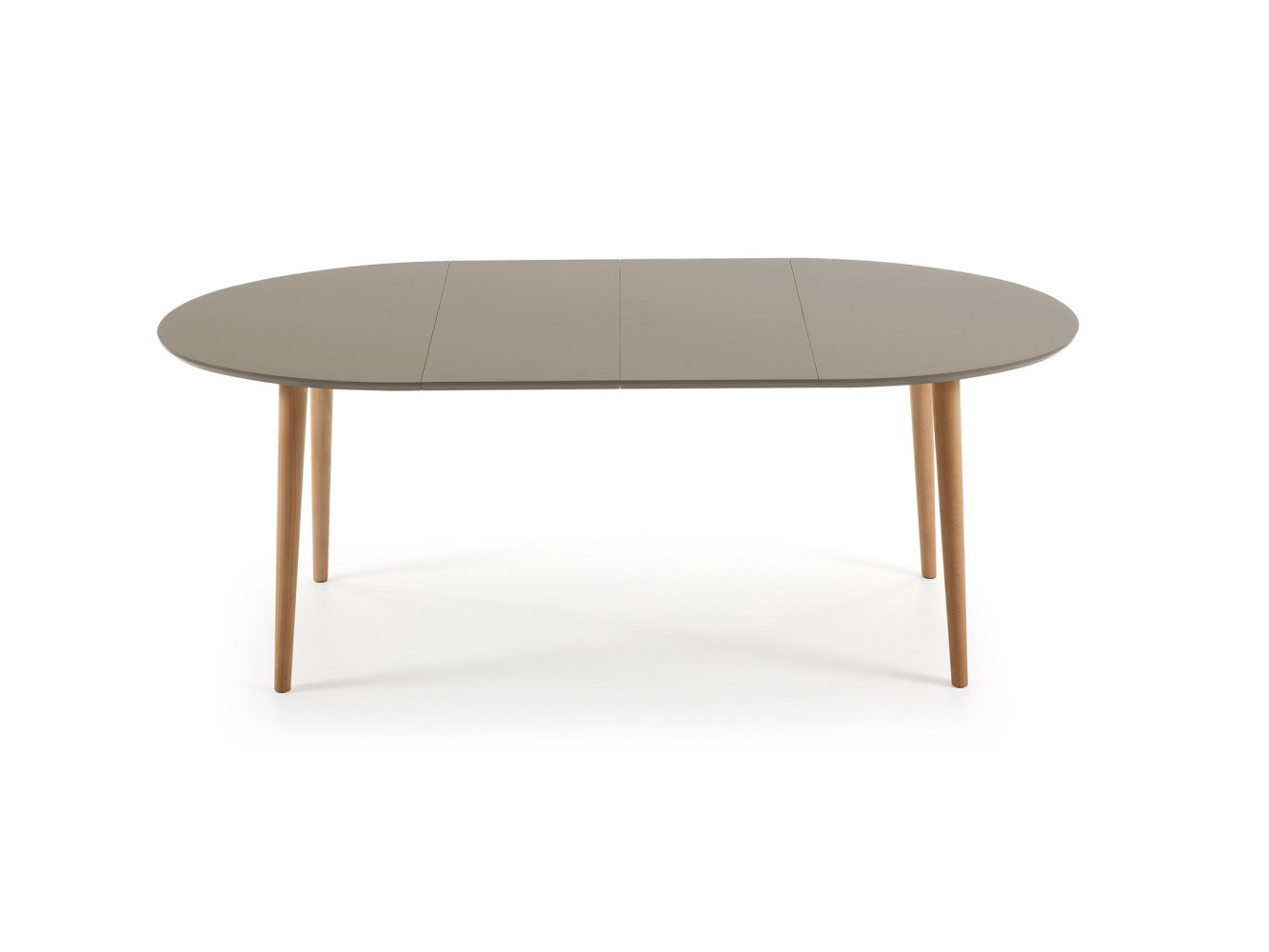 OAKLAND Oval Table Taupe