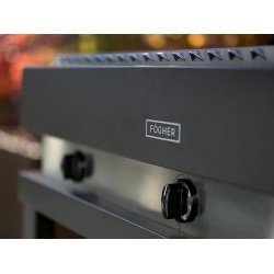 Fògher Grille Double pour Gaz