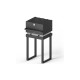 Fògher Gas Barbecue with Oven FGA 500 FO with Fixed Tubular Legs