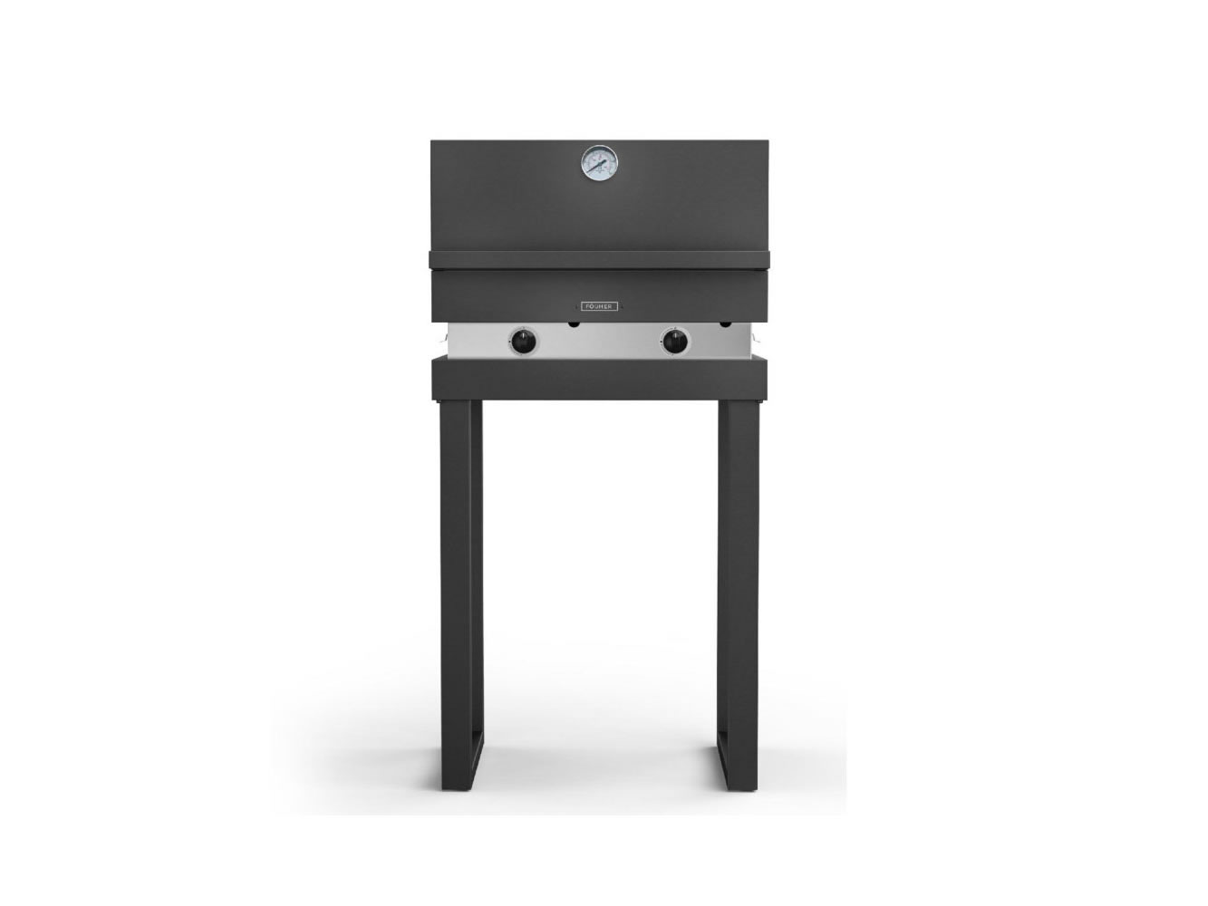 Fògher Gas Barbecue with Oven FGA 500 FO with Fixed Tubular Legs