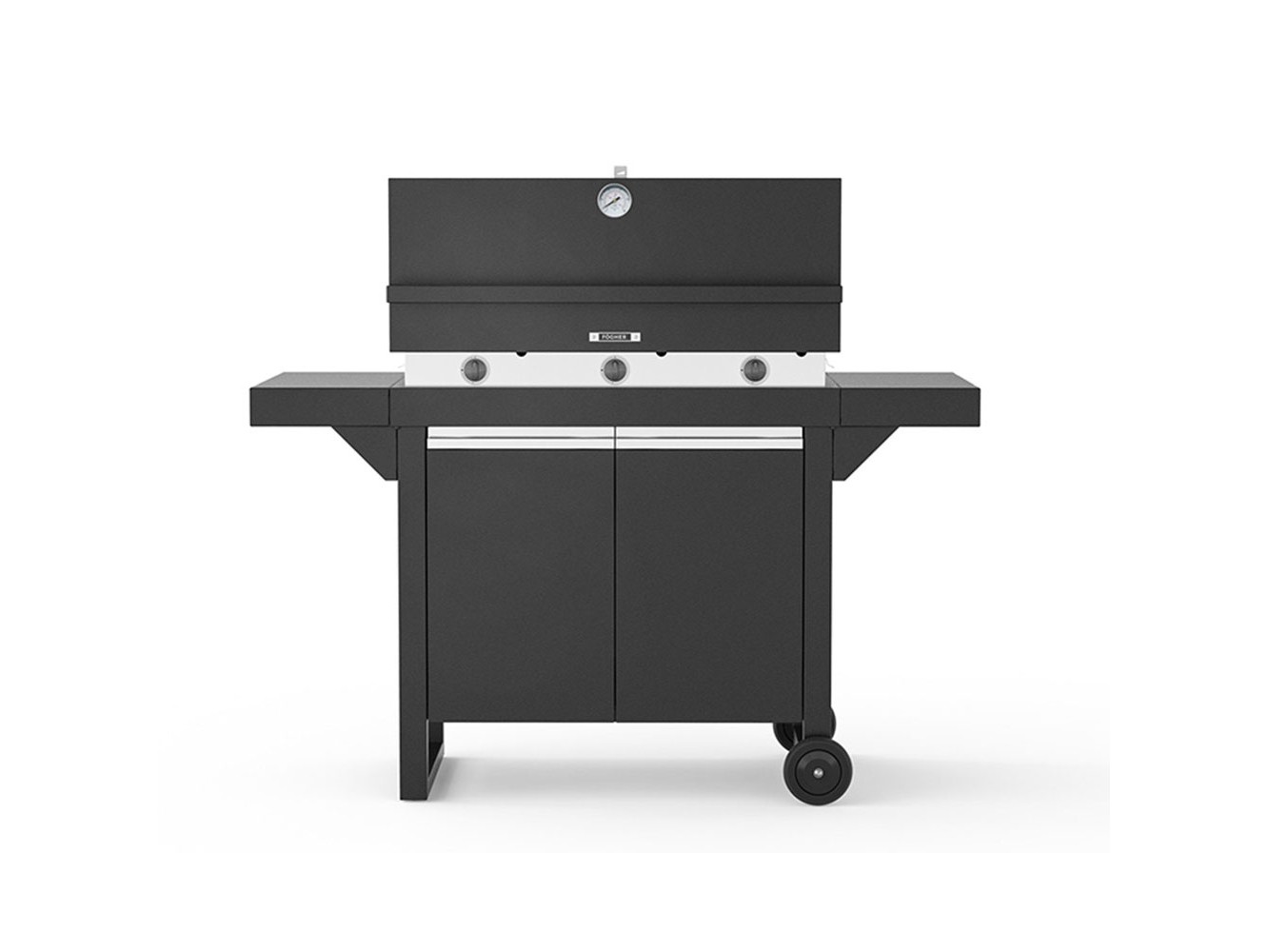 Fògher Gas Barbecue with Oven FGA 750 FO with Closed Trolley