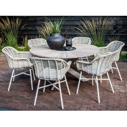 Cecilia Dining Chair Alu Legs