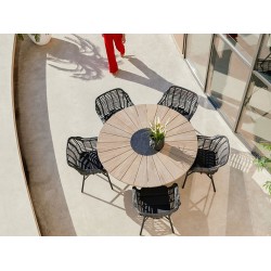 Cecilia Dining Chair Alu Legs