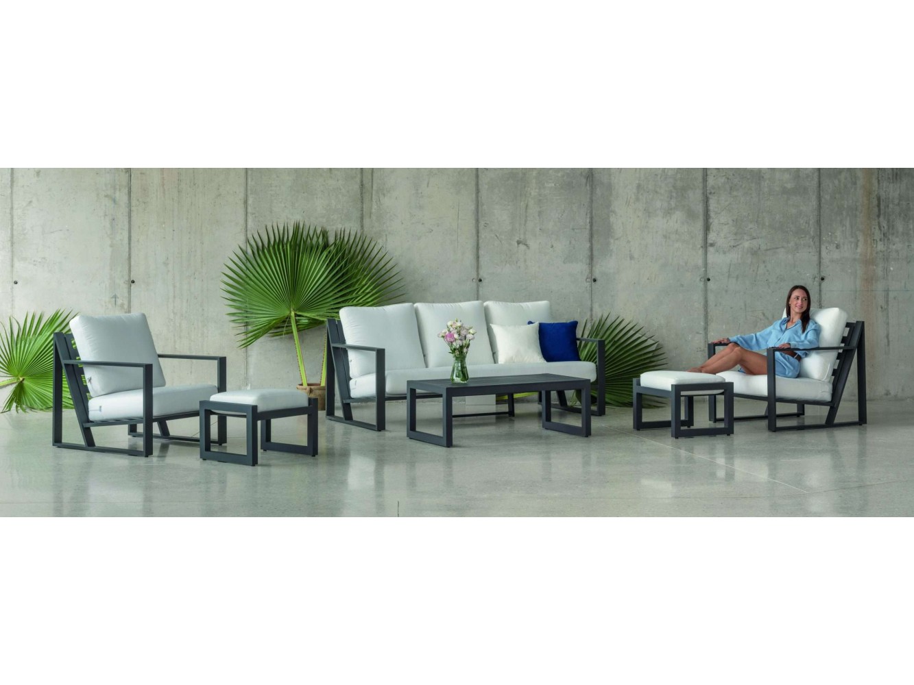 Aleli 8 3-Seater Sofa Set