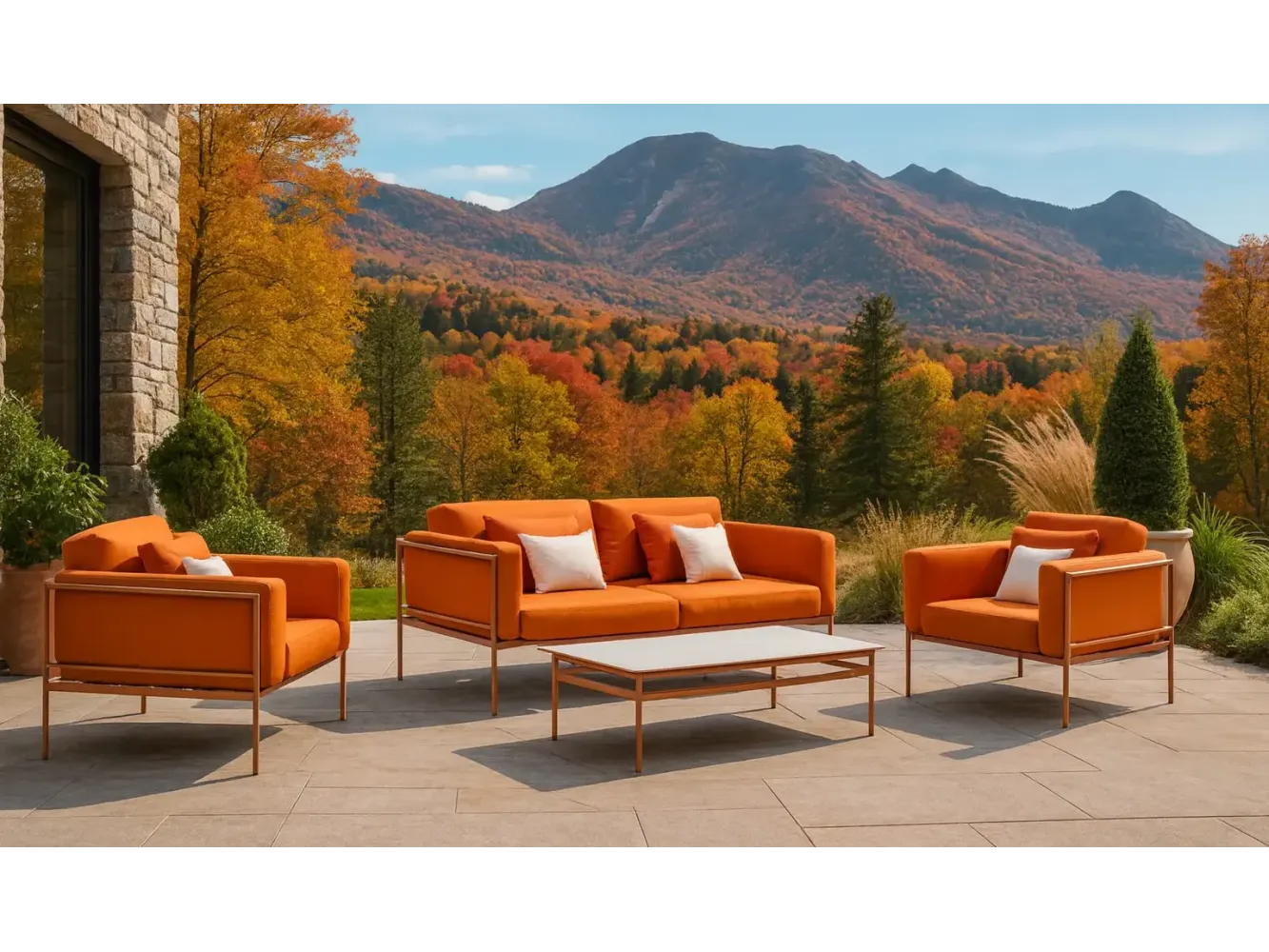 Andros 7 3-Seater Sofa Set