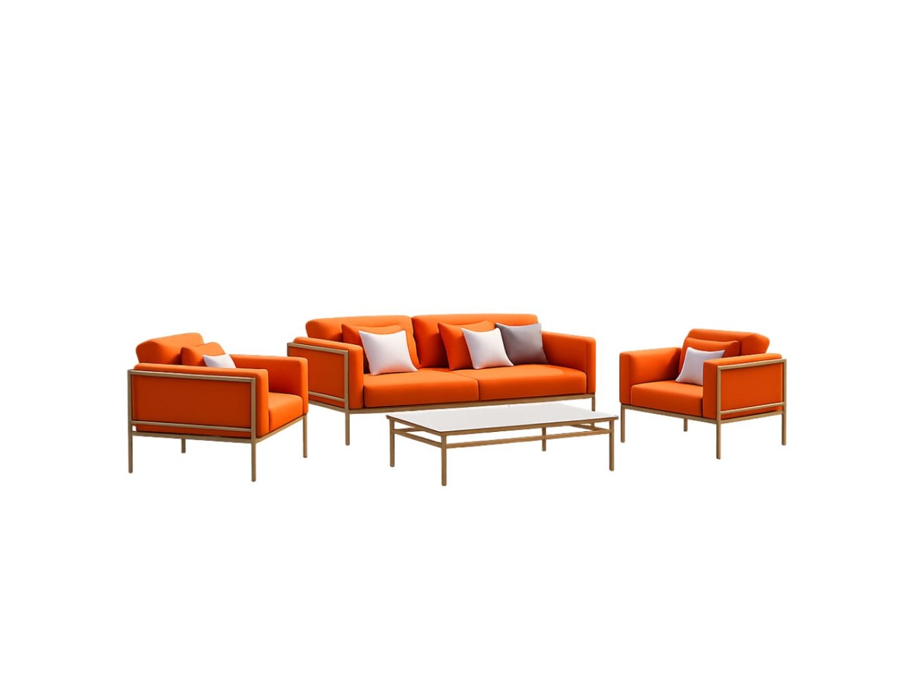 Andros 7 3-Seater Sofa Set