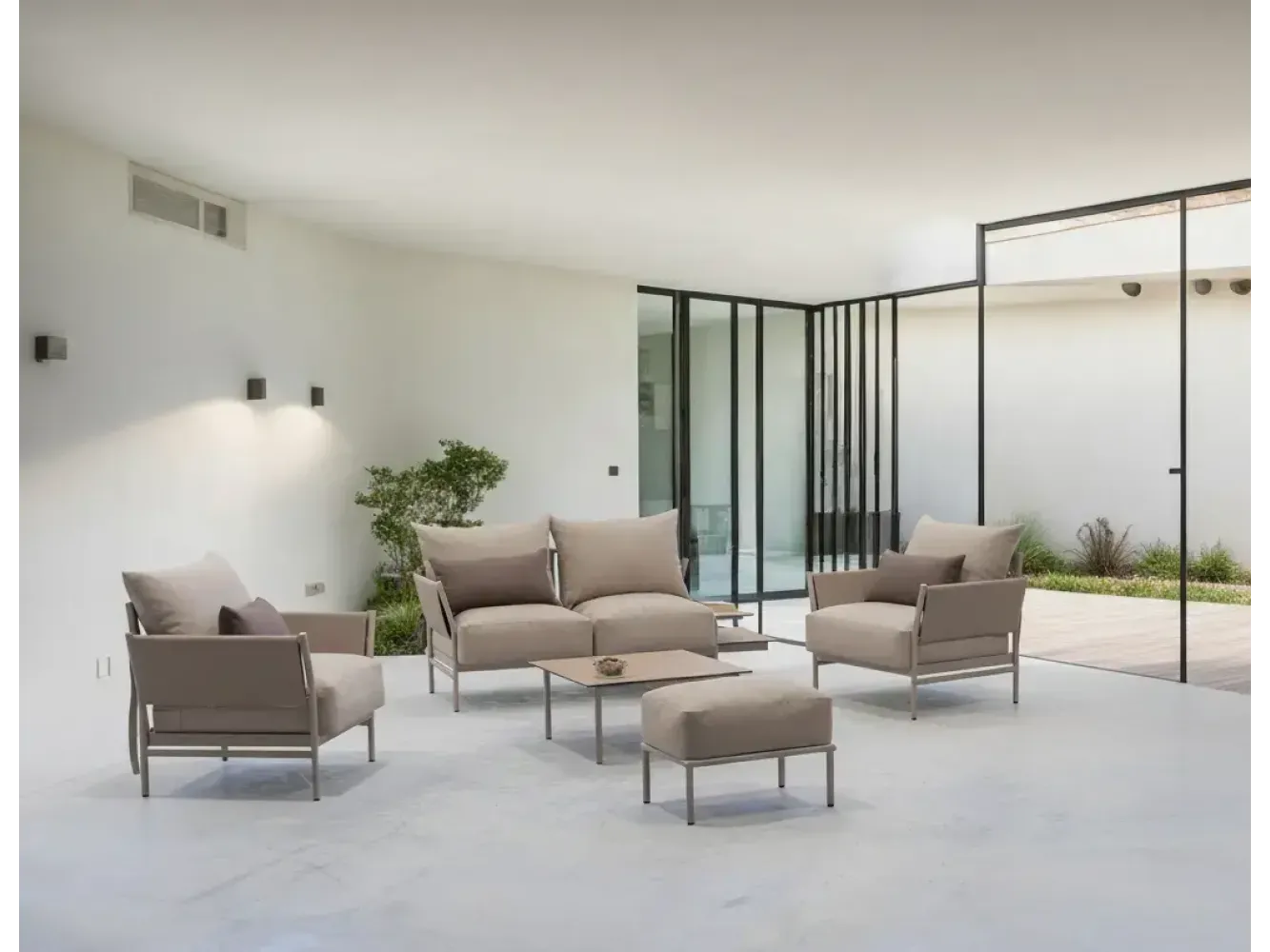 Arenas-7 2-Seater Sofa Set