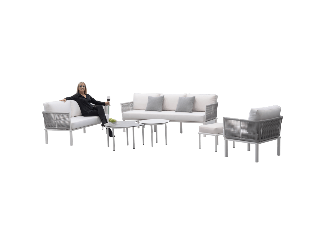Cloe 14 3-Seater Sofa Set
