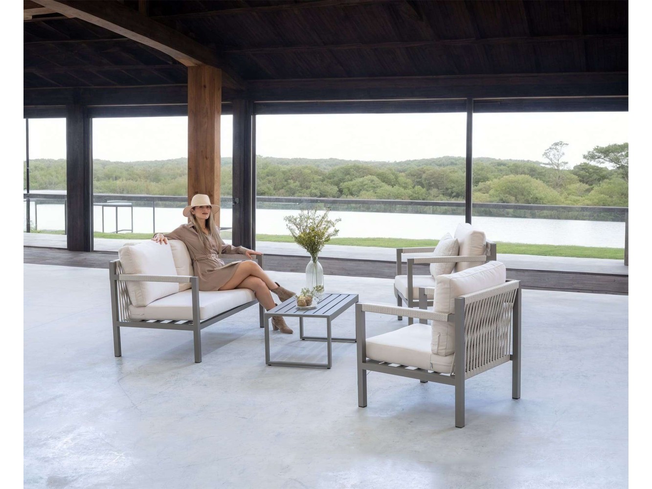 Damasco 7 2-Seater Sofa Set