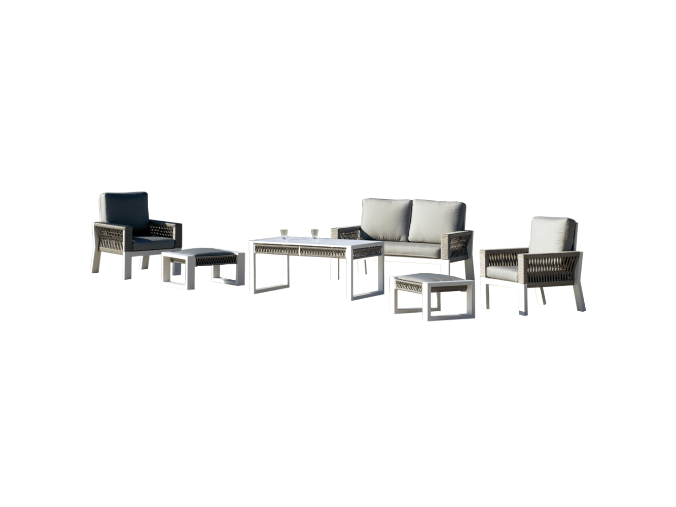 Estambul-7 2-Seater Sofa Set