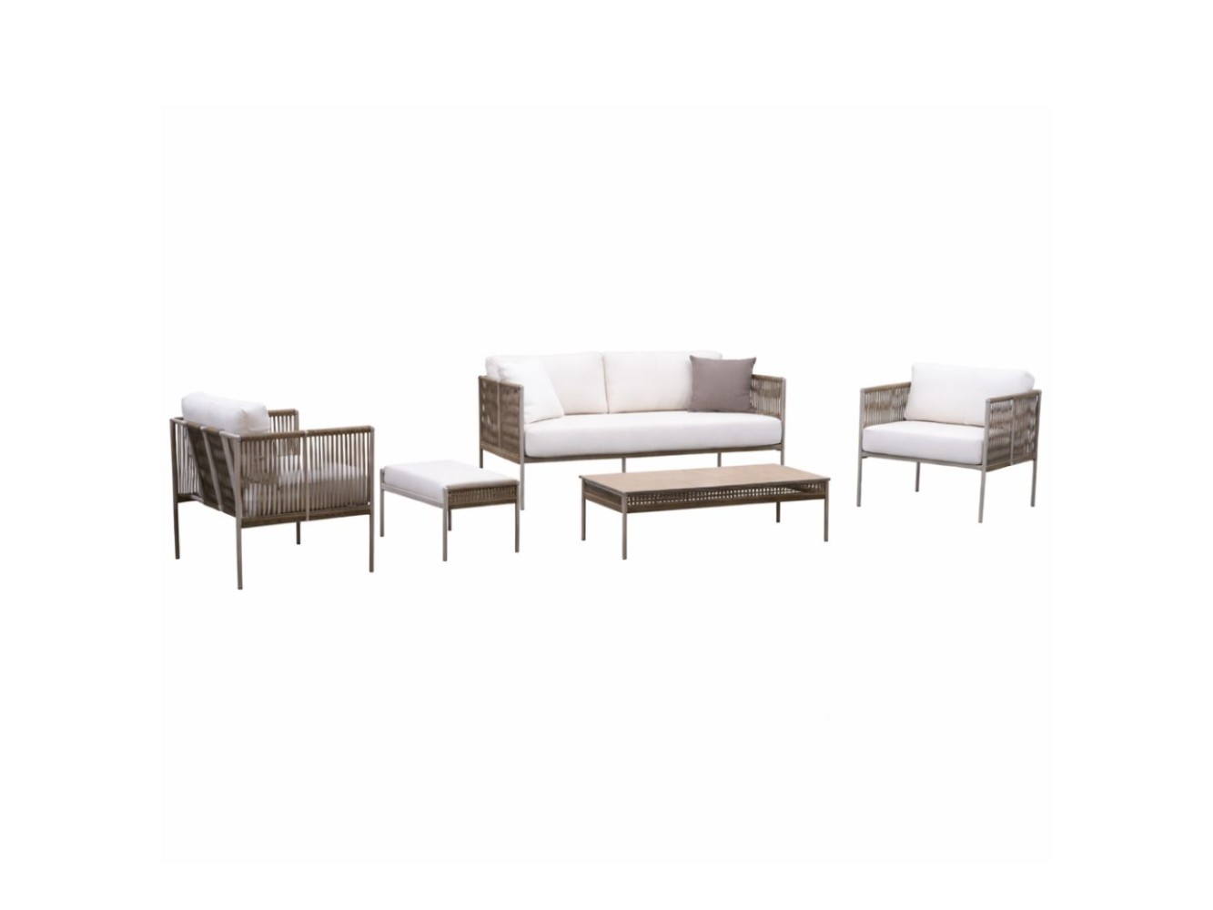 Java 8 3-Seater Sofa Set