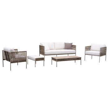 Java 8 3-Seater Sofa Set