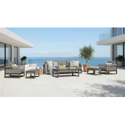 Monterrey 8 3-Seater Sofa Set