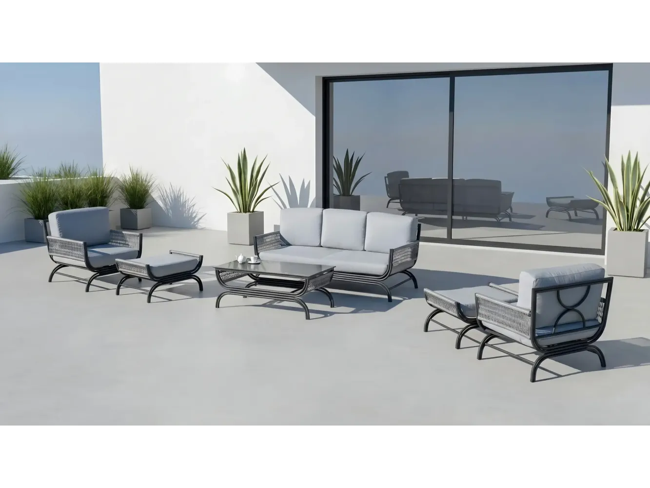 Saona 10 3-Seater Sofa Set