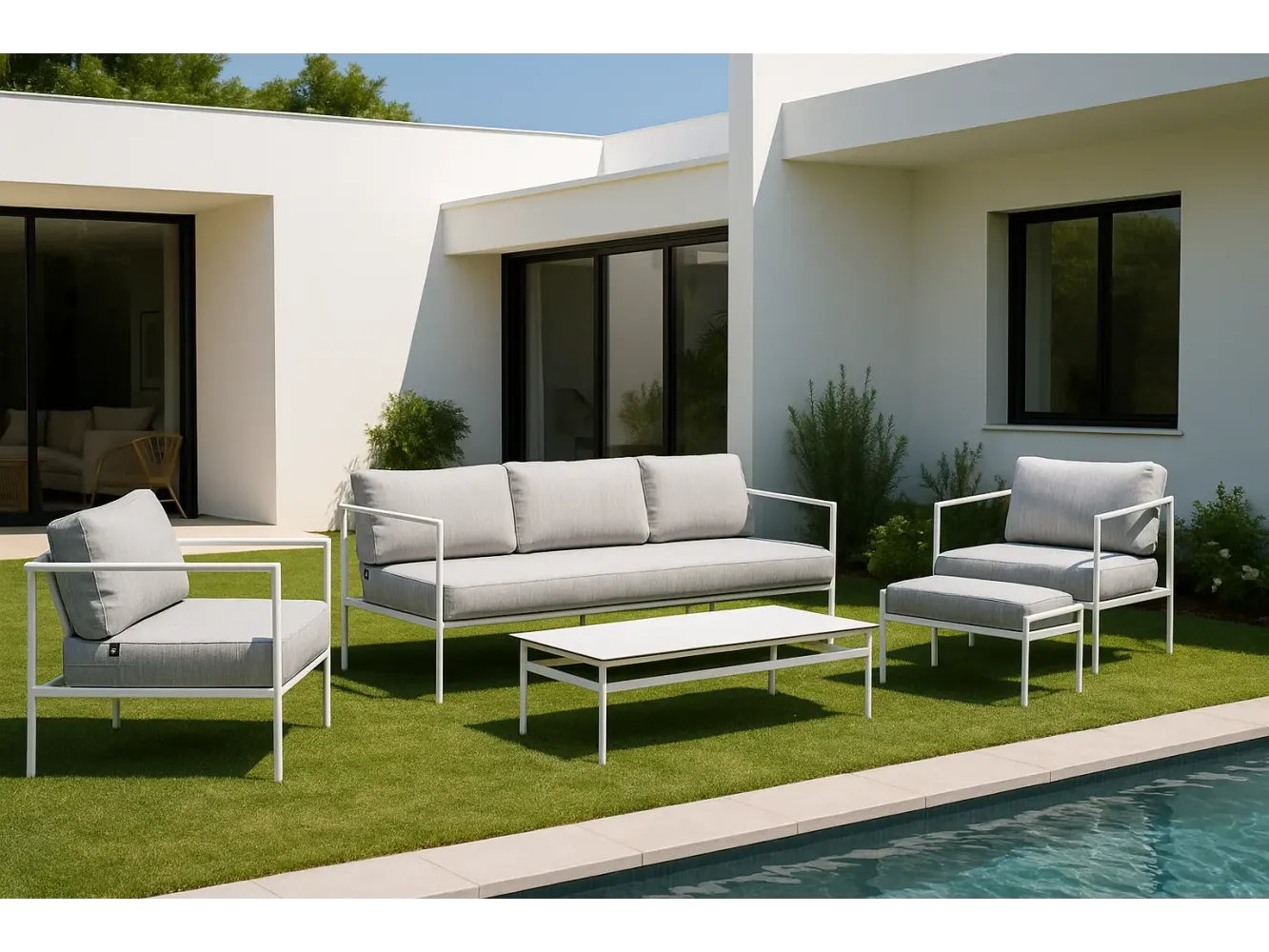 Vadara 8 3-Seater Sofa Set