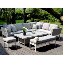 Argenta Corner Dining Set with Rising Table