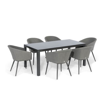 Napoli 6 Seat Rectangular Dining Set Napoli 6 Seat Rectangular Dining Set