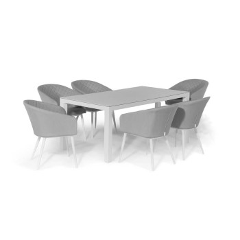Napoli 6 Seat Rectangular Dining Set Napoli 6 Seat Rectangular Dining Set