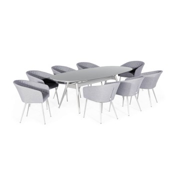 Napoli 8 Seat Oval Dining Set Napoli 8 Seat Oval Dining Set