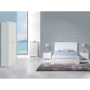 Armoire Florence Chêne/Blanc Armoire Florence Chêne/Blanc