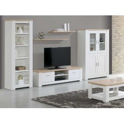 Florence Oak/White Coffee Table 
