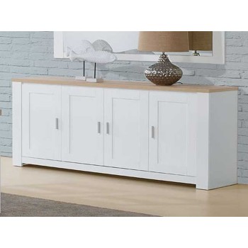 Buffet Florence Chêne/Blanc