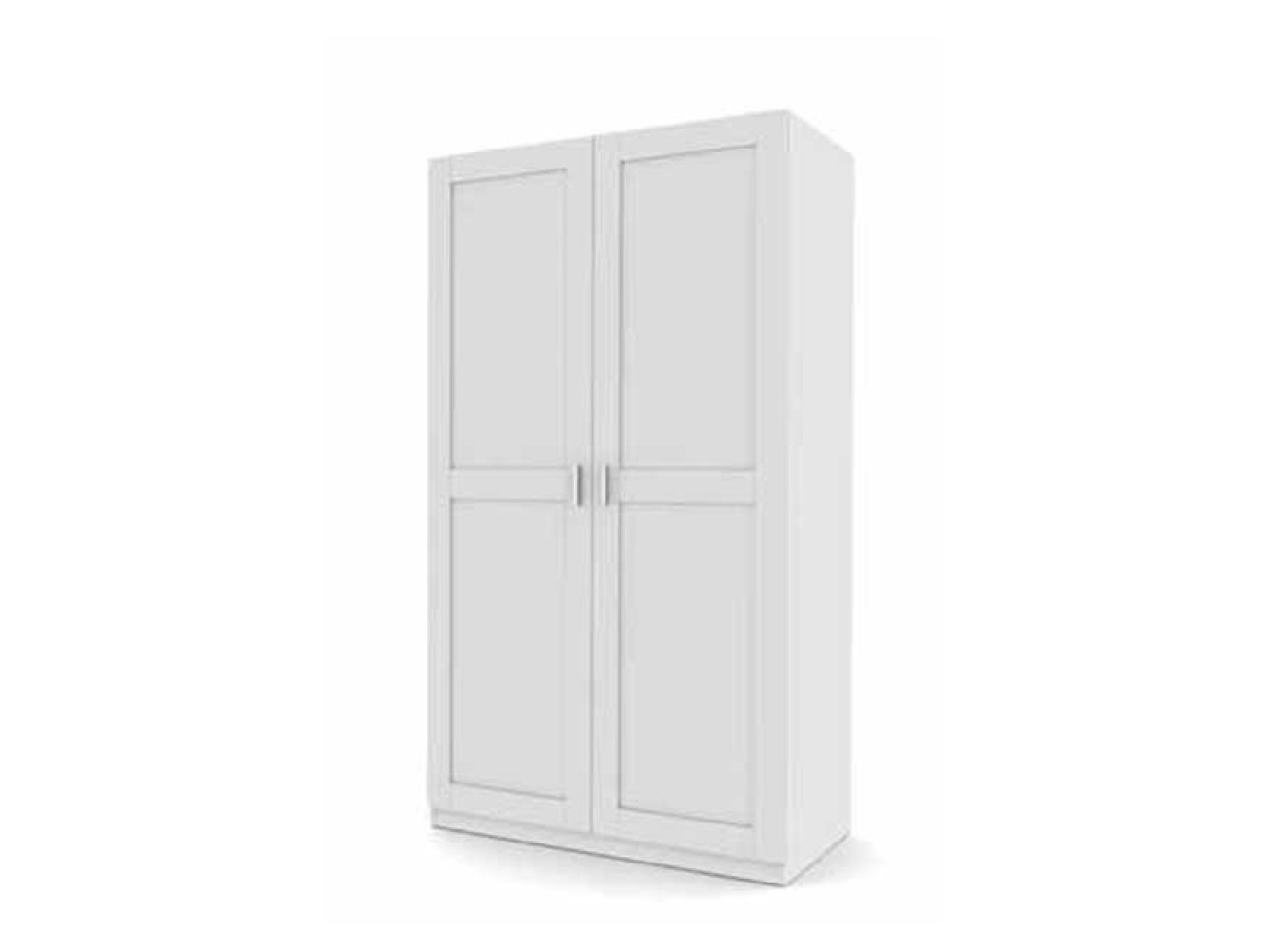 Florence Oak/White Wardrobe