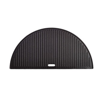 Kamado Joe Placa Reversível de Ferro Fundido em Meia-Lua Kamado Joe Placa Reversível de Ferro Fundido em Meia-Lua