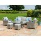 Cheshire Sofa Dining Set with Ice Bucket & Rising Table