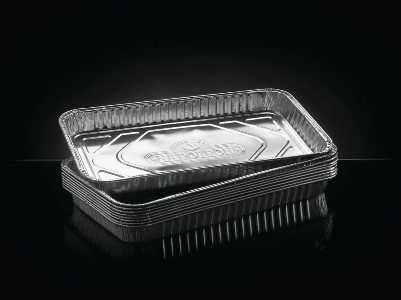 Napoleon Large Grease Drip Trays - 14'' x 8'' (Pack of 5)