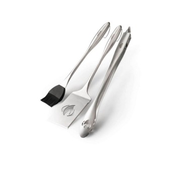 Conjunto de 3 Peças de Aço Inoxidável Napoleon